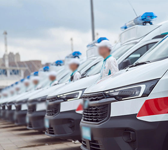 文成县服务车队展示